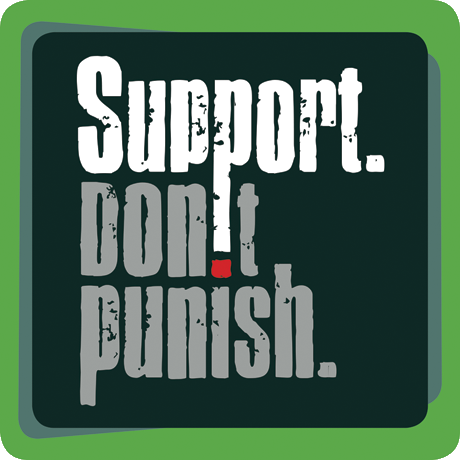 Support. Don't Punish campaign