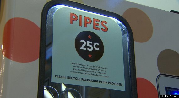 Vancouver installs first ever crack-pipe vending machines