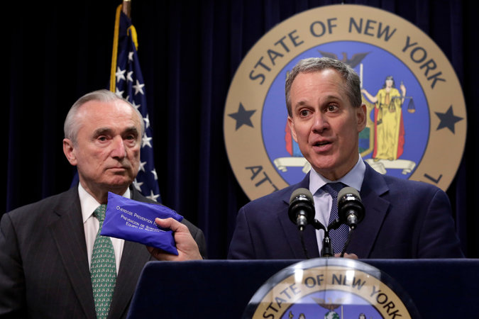 New York attorney general critical of Naloxone´s cost