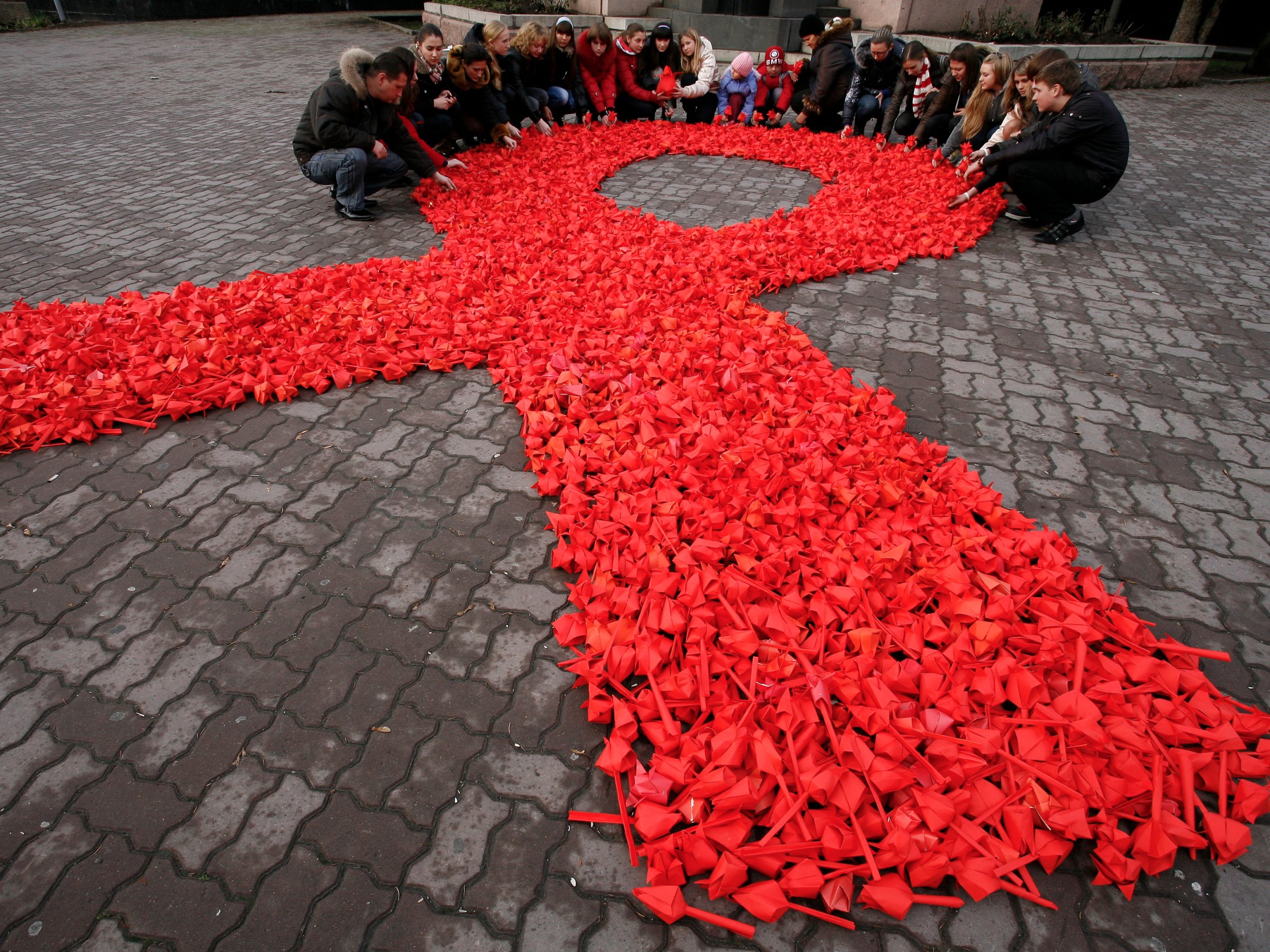 There's an HIV epidemic among Russian people who use drug