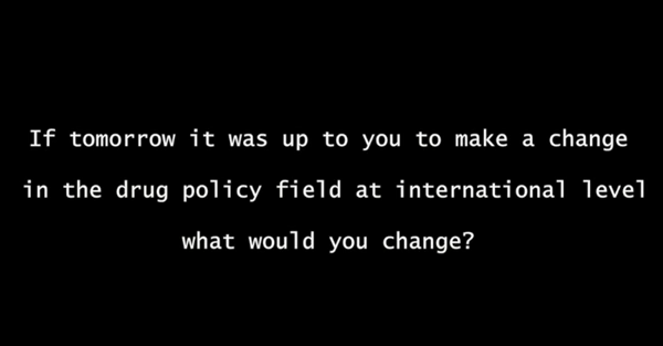 A call for Human Rights' oriented drug policy: what would YOU change?